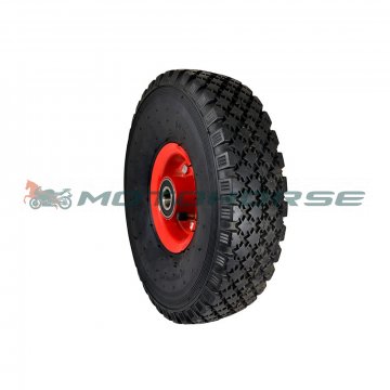 Колесо 300x100mm 12x4-4 диск 4 (с подш. 204) p10