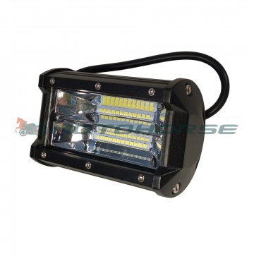 Фара светодиодная 72W прямоугольная sport 5Inch 24LED Алюминиевая p11