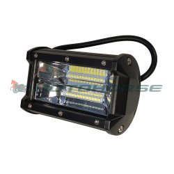 Фара светодиодная 72W прямоугольная sport 5Inch 24LED Алюминиевая p11