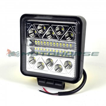 Фара светодиодная 84W квадратная sport 28LED Алюминиевая p11
